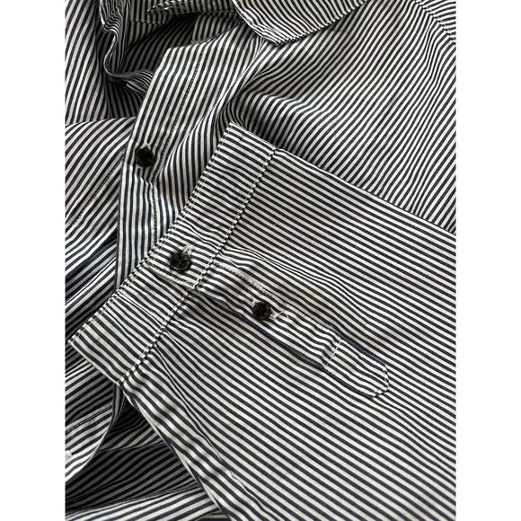 Caulfield Preparatory striped long 3/4 sleeve chore coat size 3 - Picture 8 of 8